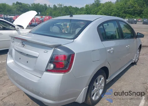 2011 Nissan Sentra 2.0Sr from USA, damaged, VIN 3N1AB6AP9BL621081